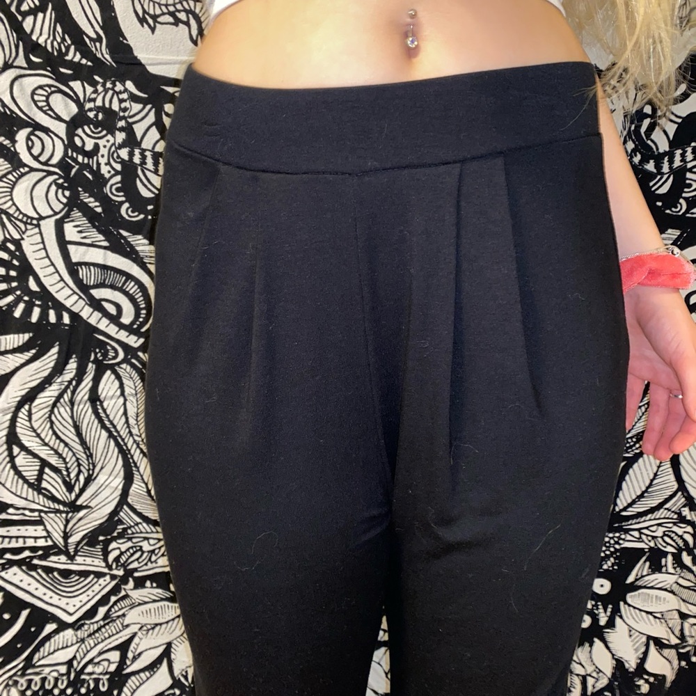 forever 21: black joggers